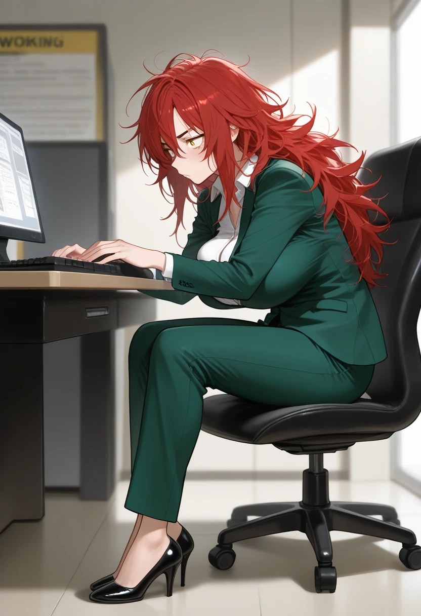 デスクが低い… | の人気AIイラスト・グラビア