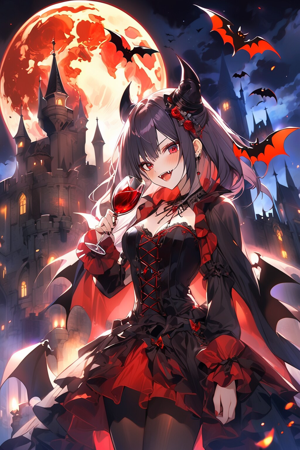 サンプルプロンプトに少し付け足して出力してみた | の人気AIイラスト・グラビア