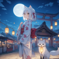 オキツネ神社祭 2枚目