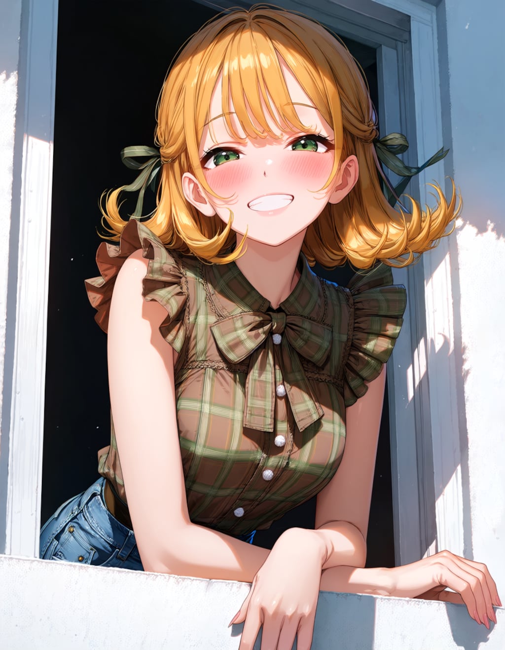 窓からこんにちは！