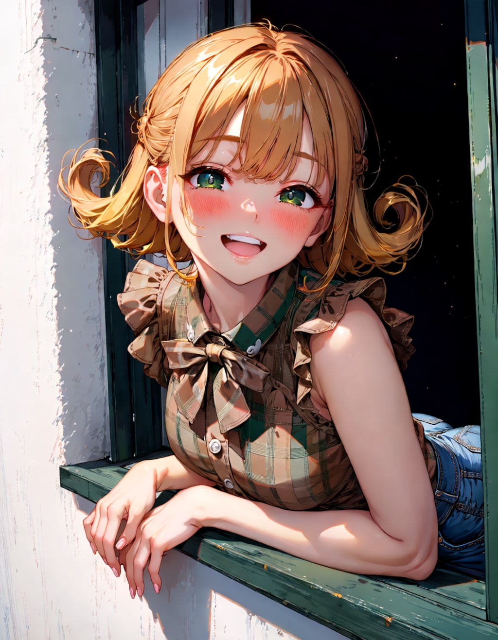 窓からこんにちは！