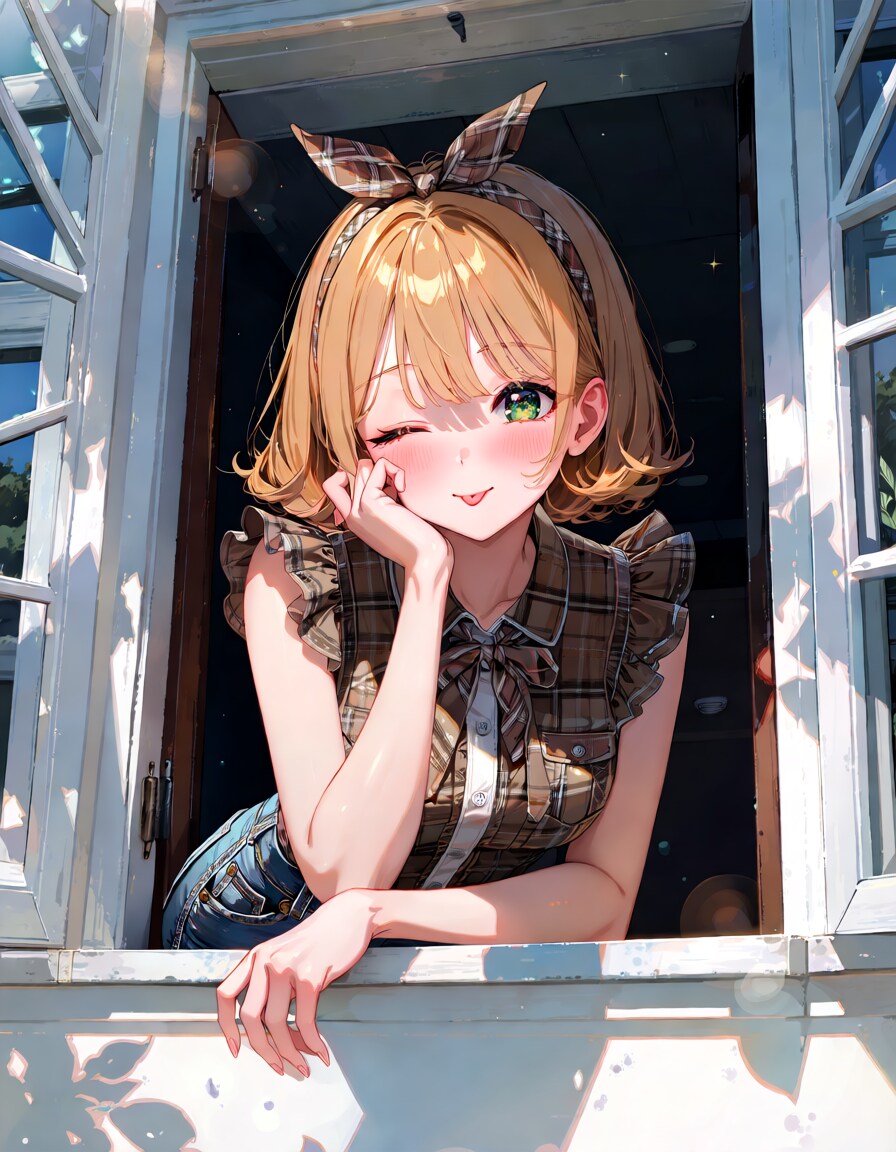 窓からこんにちは！