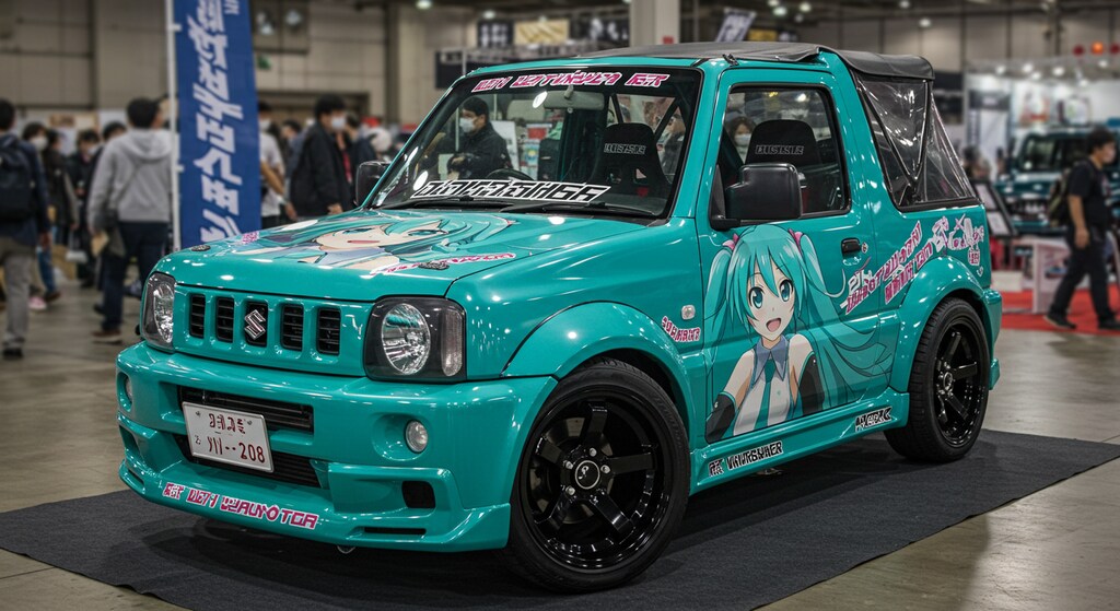 初音ミク痛車ジムニー