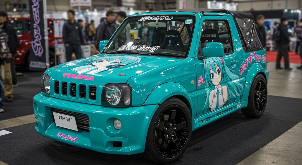 初音ミク痛車ジムニー