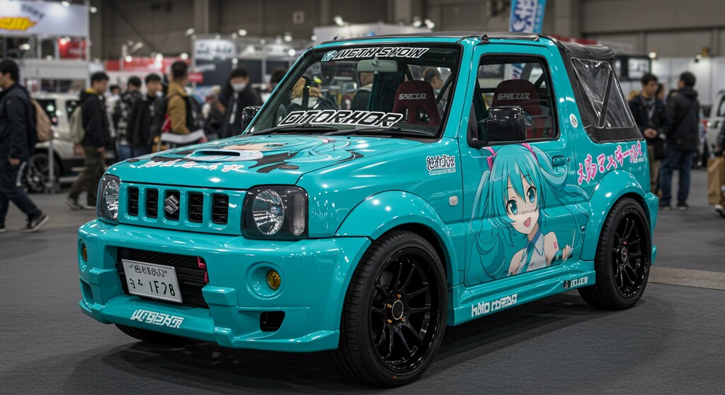 初音ミク痛車ジムニー