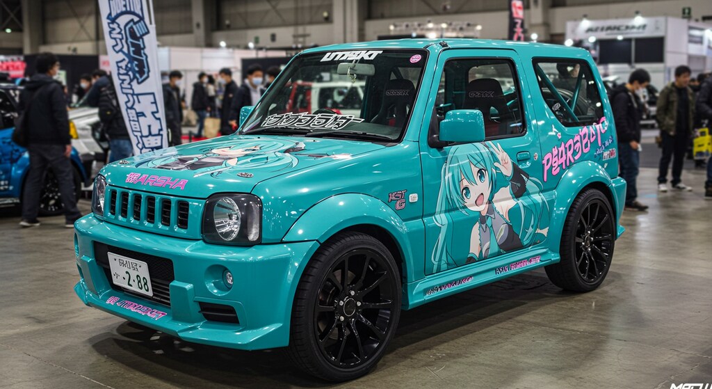 初音ミク痛車ジムニー