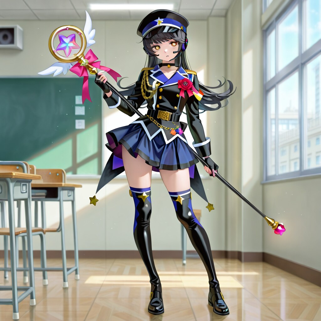軍服魔法少女 | の人気AIイラスト・グラビア