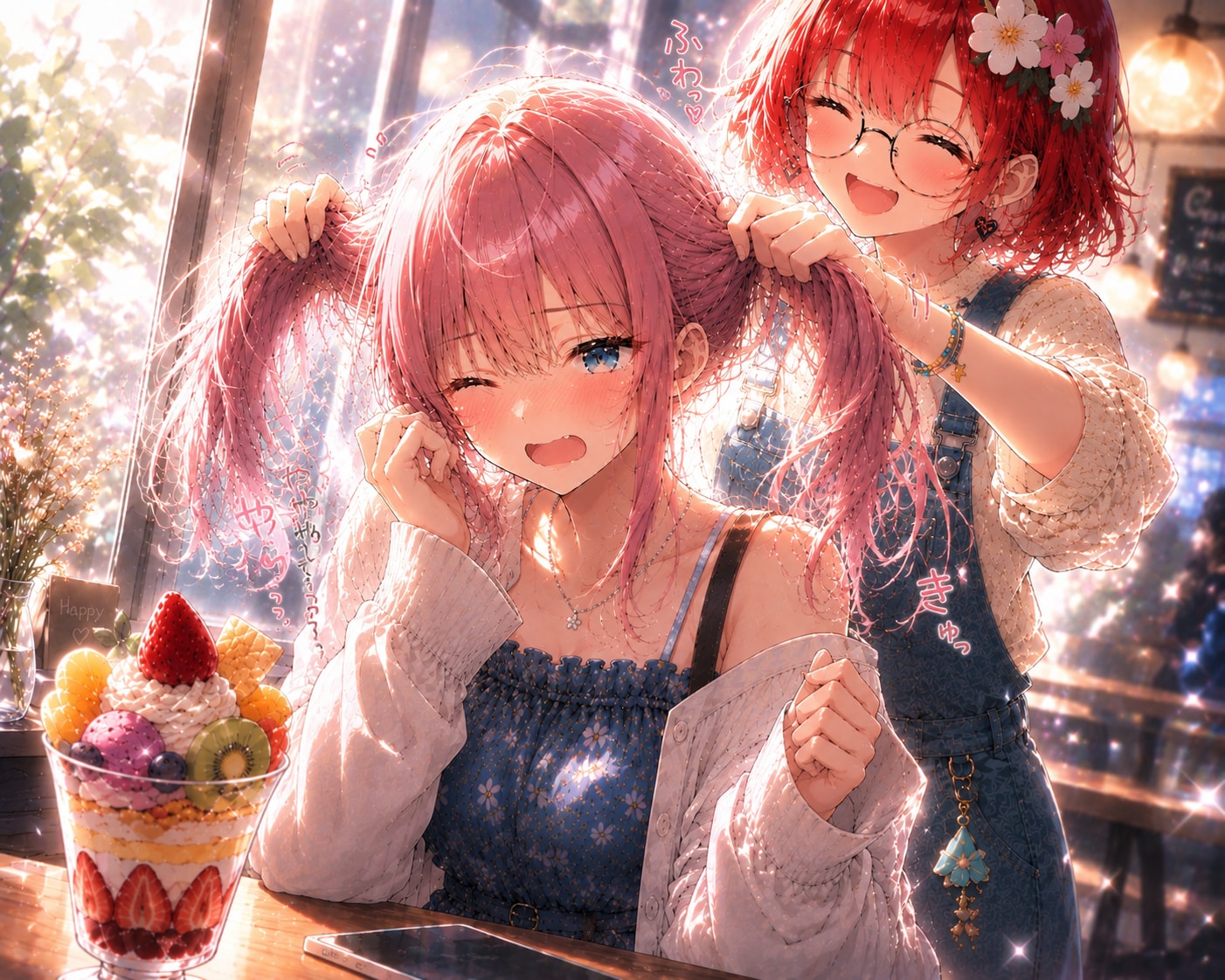 ほらほら〜♪ ツインテ似合うって！ | の人気AIイラスト・グラビア