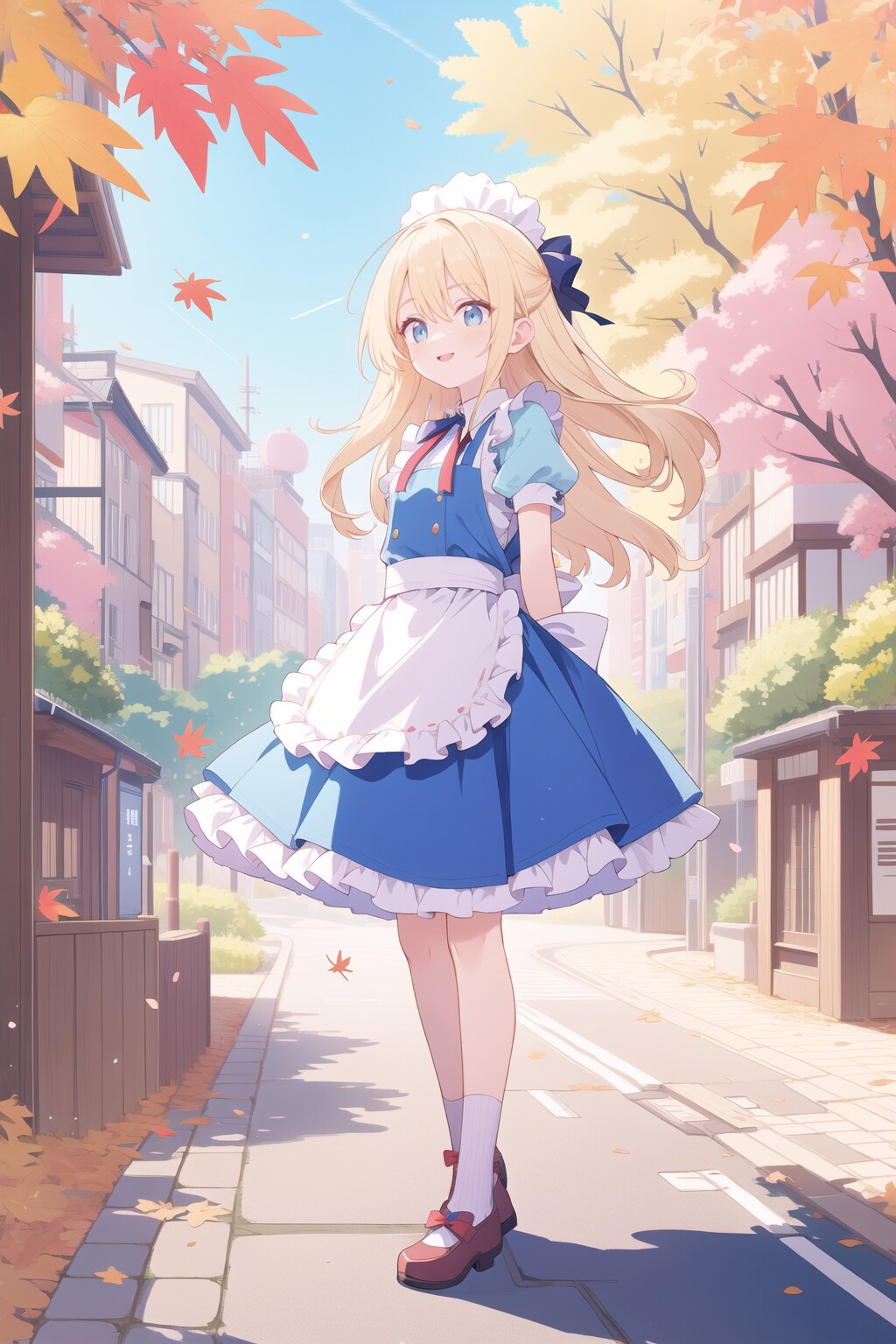 アリス in 秋の古都