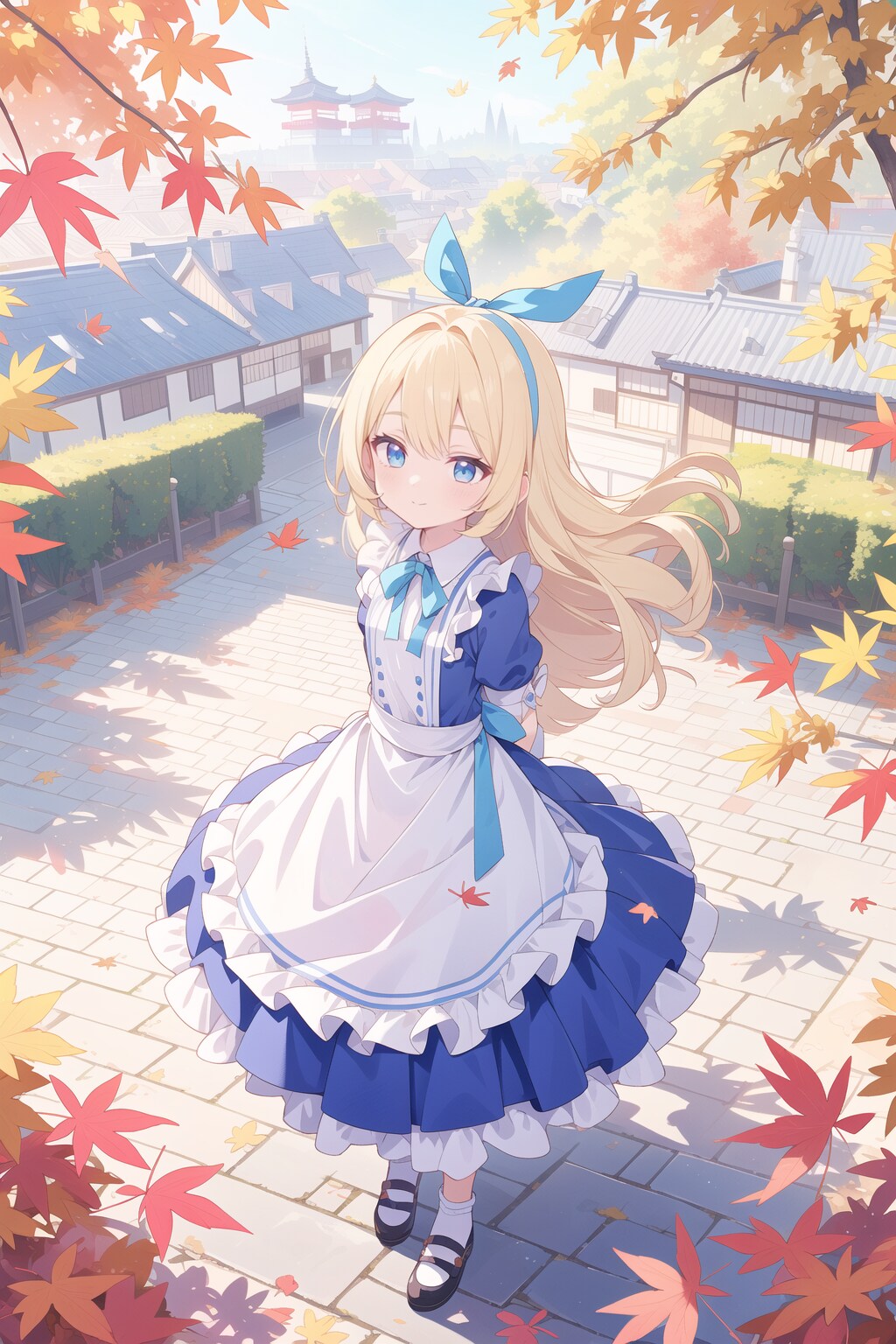 アリス in 秋の古都