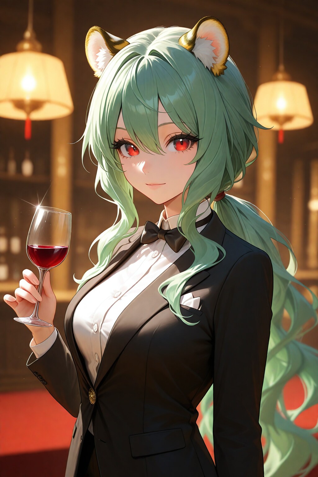 タキシードでシンプルな１枚 | の人気AIイラスト・グラビア