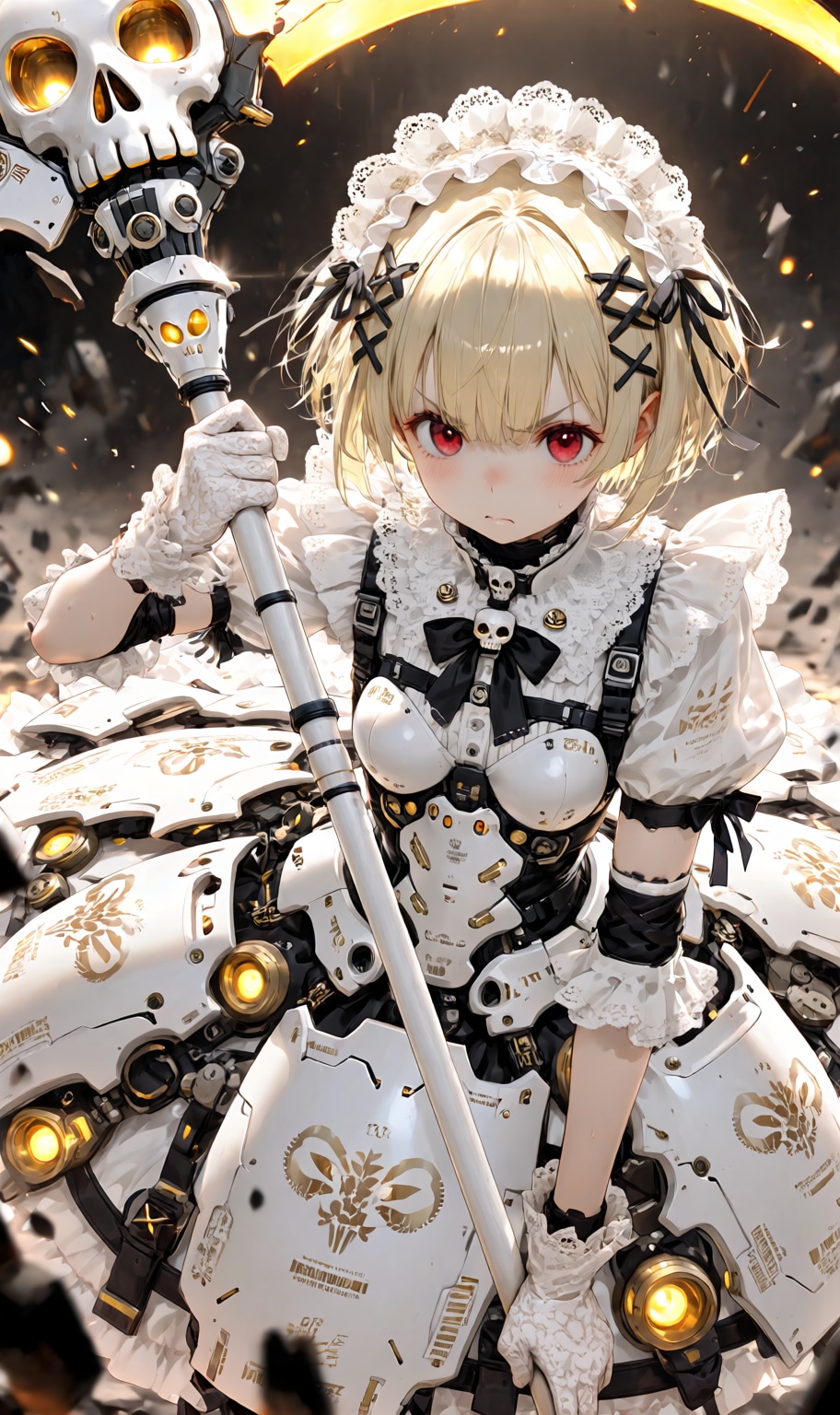 Skull-Armored Maid
