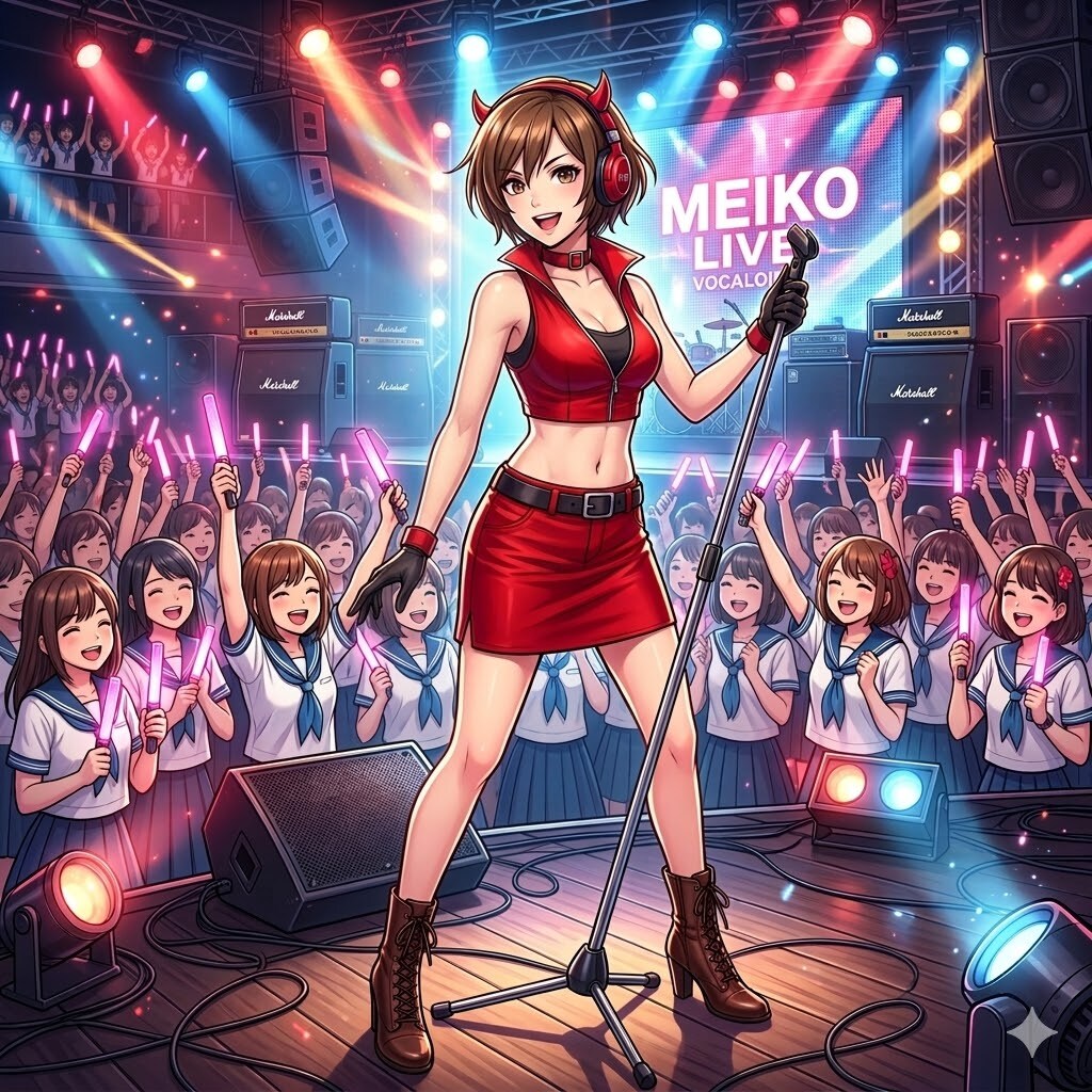 Gemini 3 MEIKO | の人気AIイラスト・グラビア