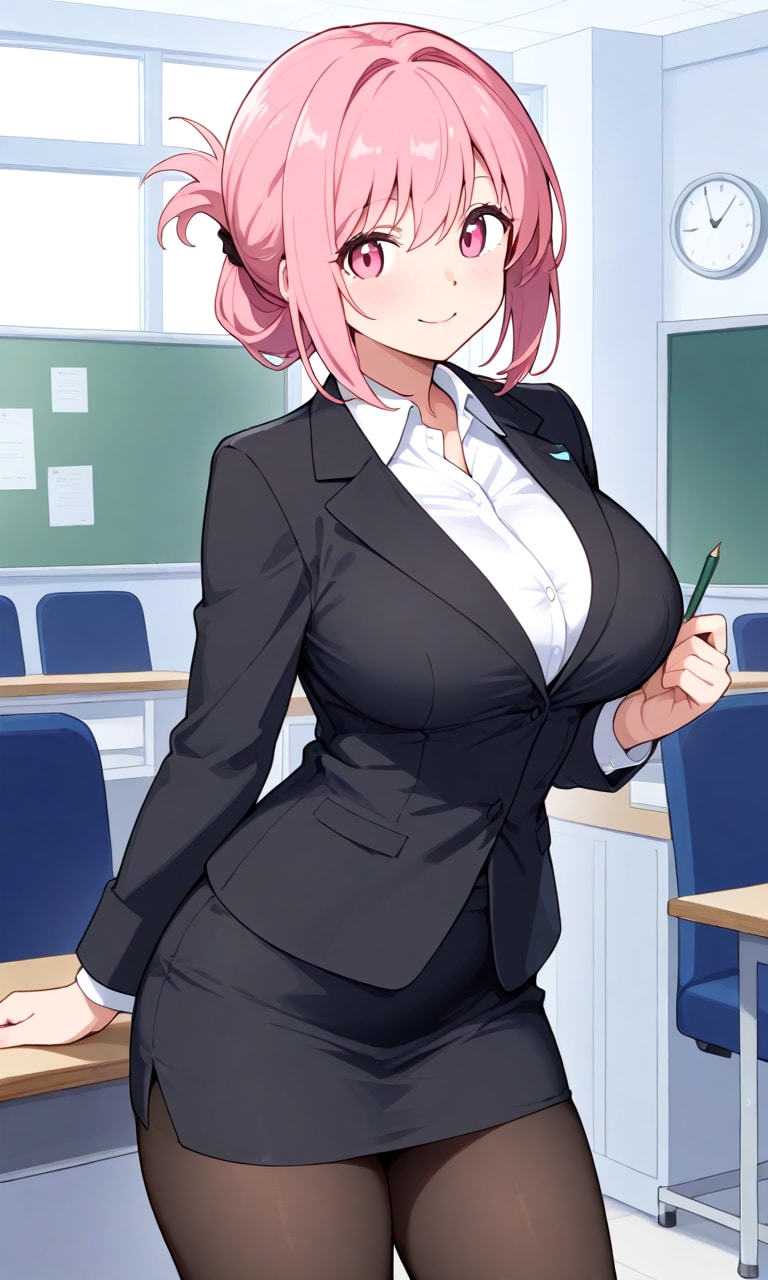女教師
