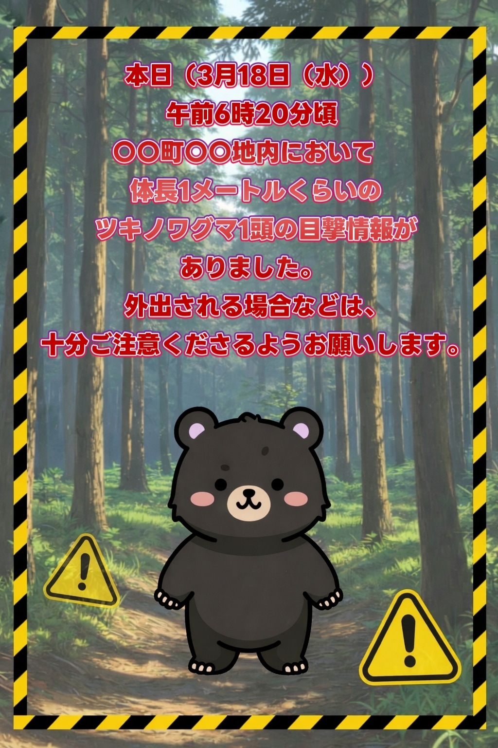 一週間で良く来る防災お知らせメール…… | の人気AIイラスト・グラビア