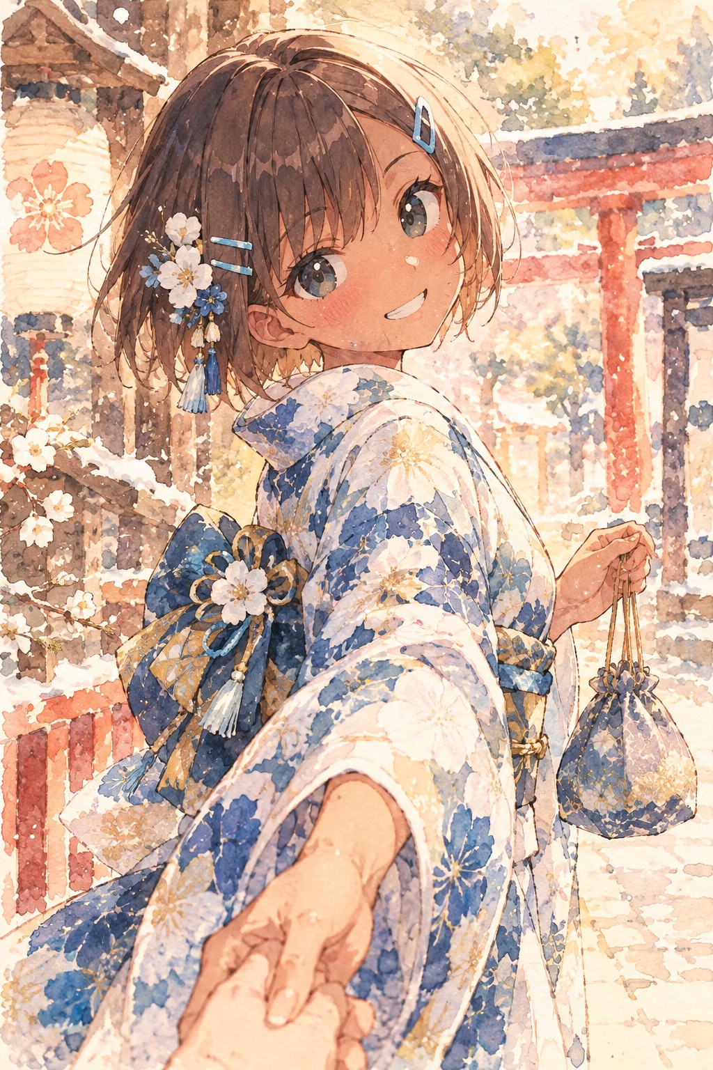 湊の着物