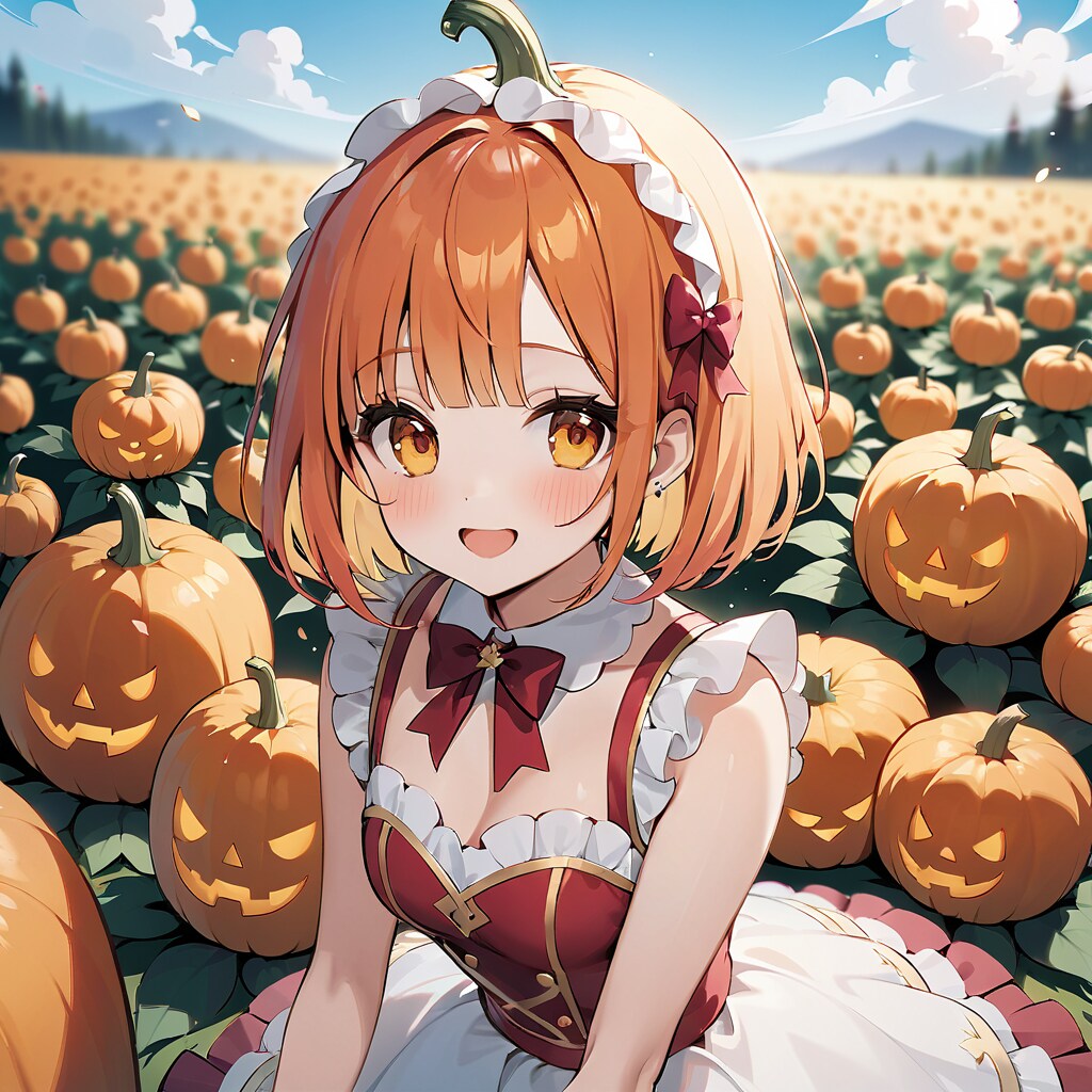 聖地巡礼カボチャの産地北海道