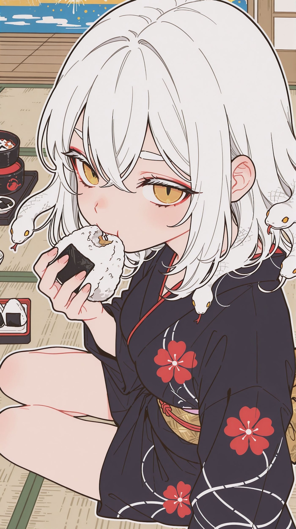 む？なんじゃ？あげぬぞ…