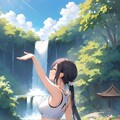 ヨガをする君 4枚目