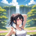 ヨガをする君 3枚目