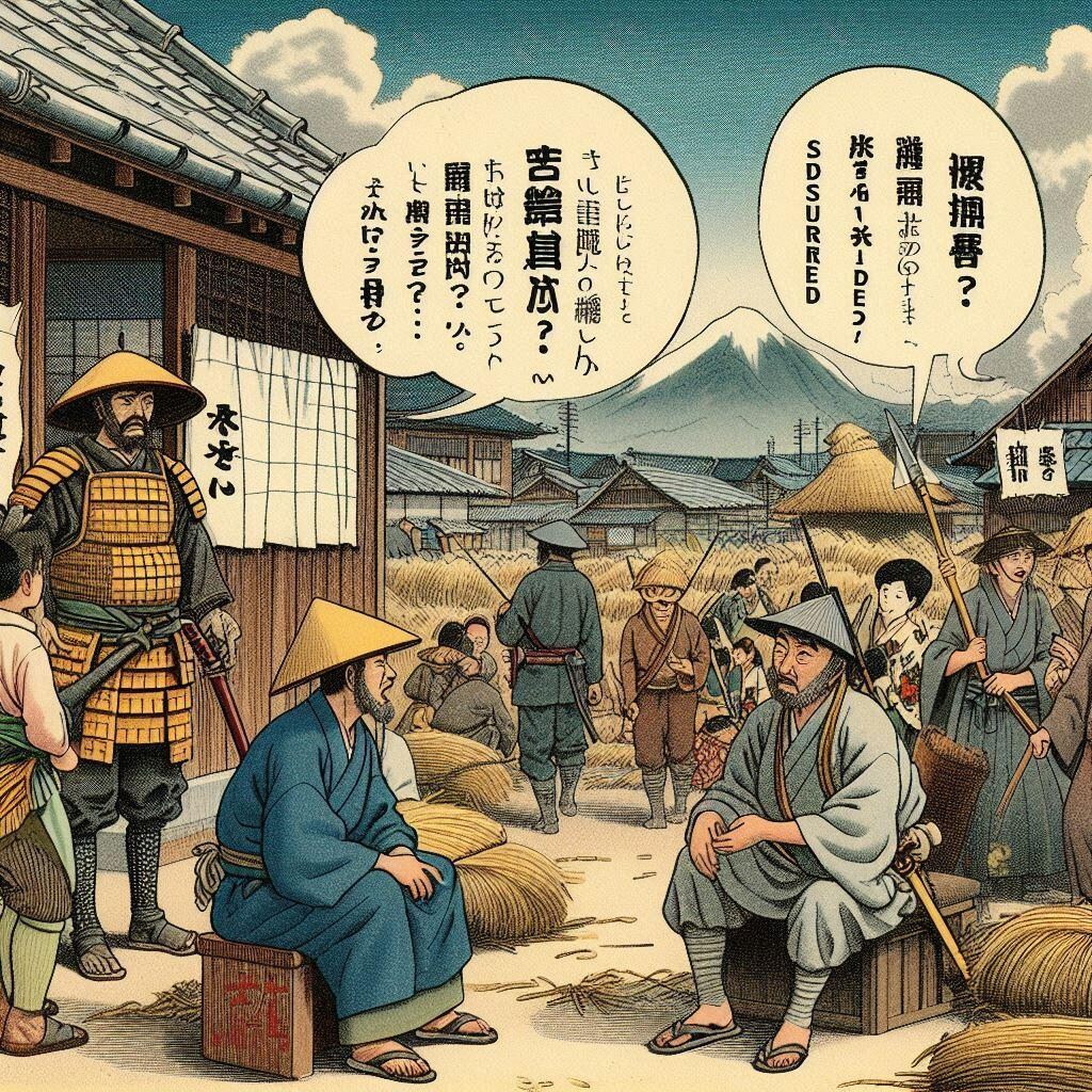 応仁の乱発生時の農民の反応