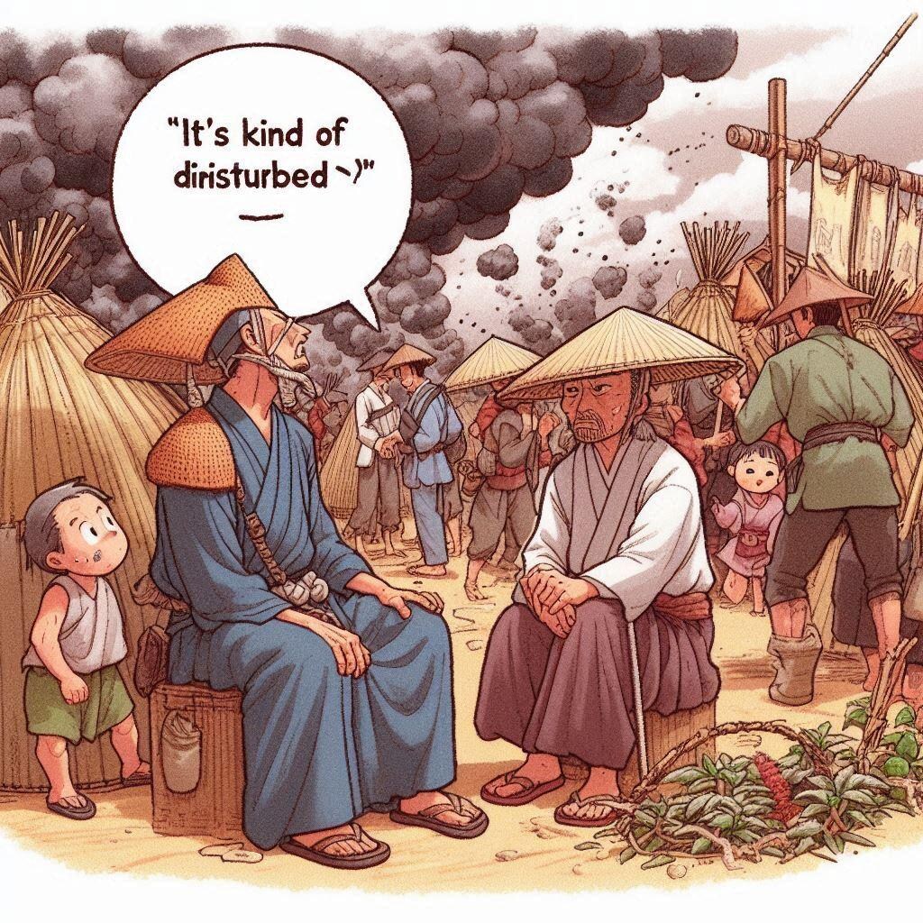 応仁の乱発生時の農民の反応