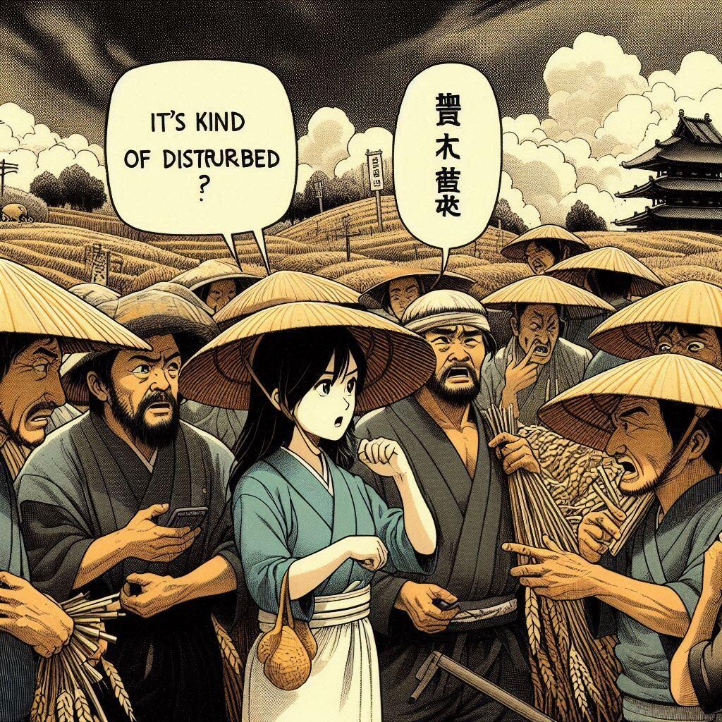 応仁の乱発生時の農民の反応