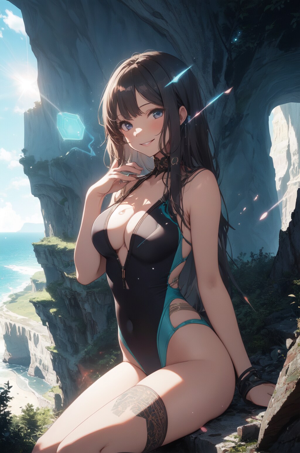 崖
