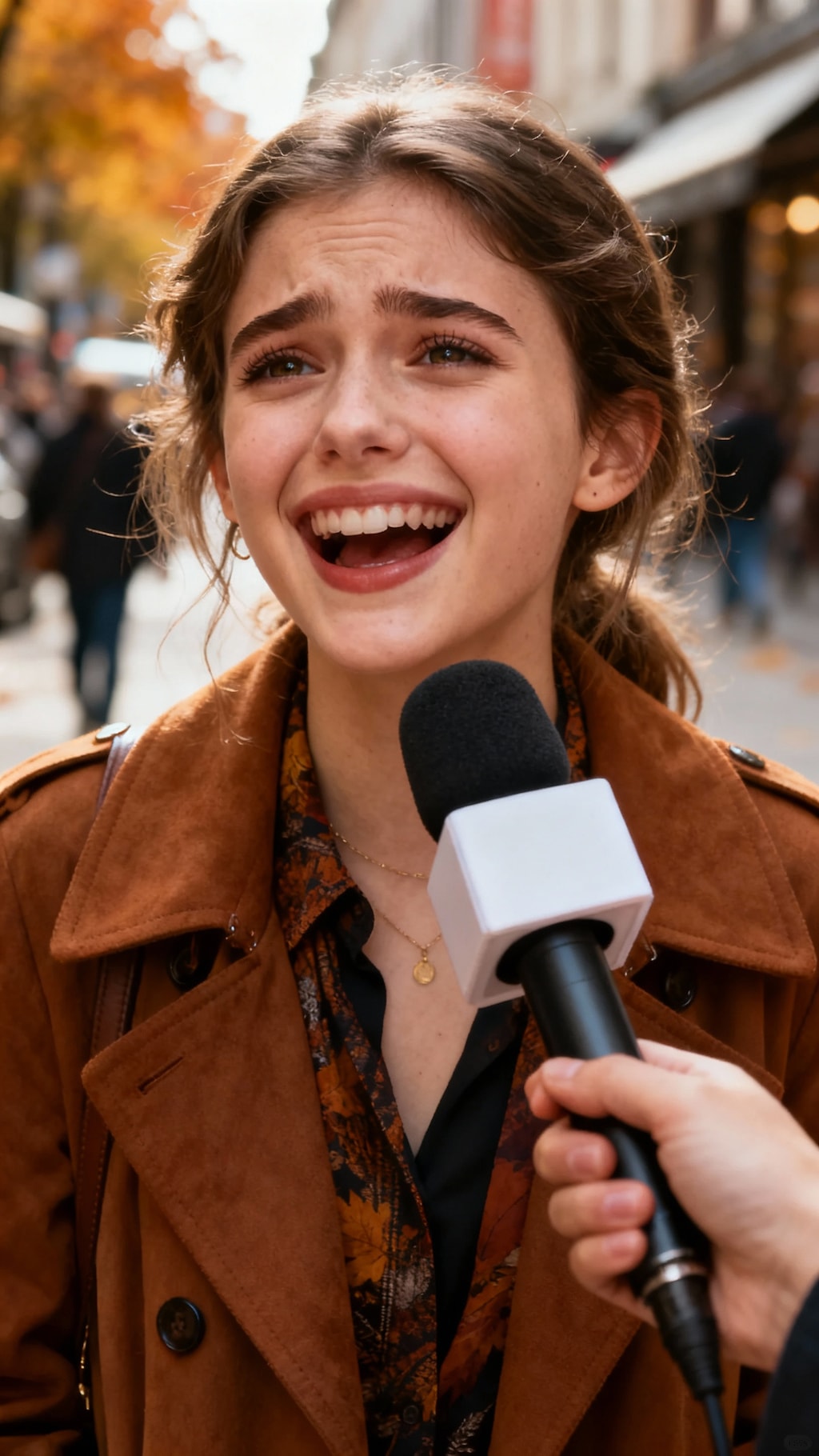 [インタビュー答えた]テレビに映って大歓喜