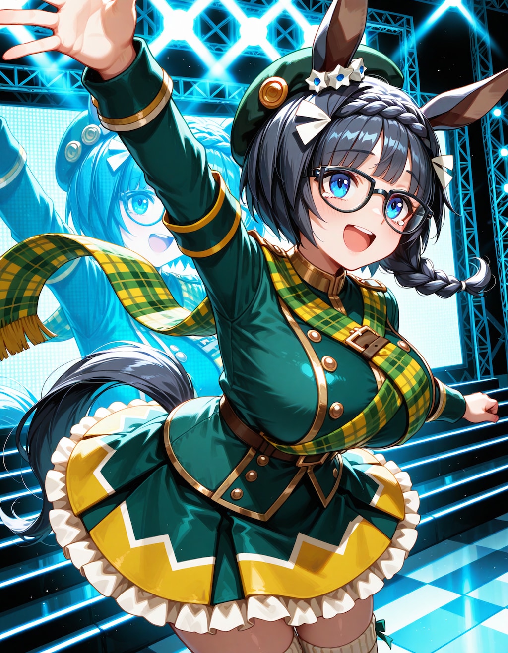 記念絵・ゼンノロブロイ、チャンミで勝利！…とうちのおかんトレーナー