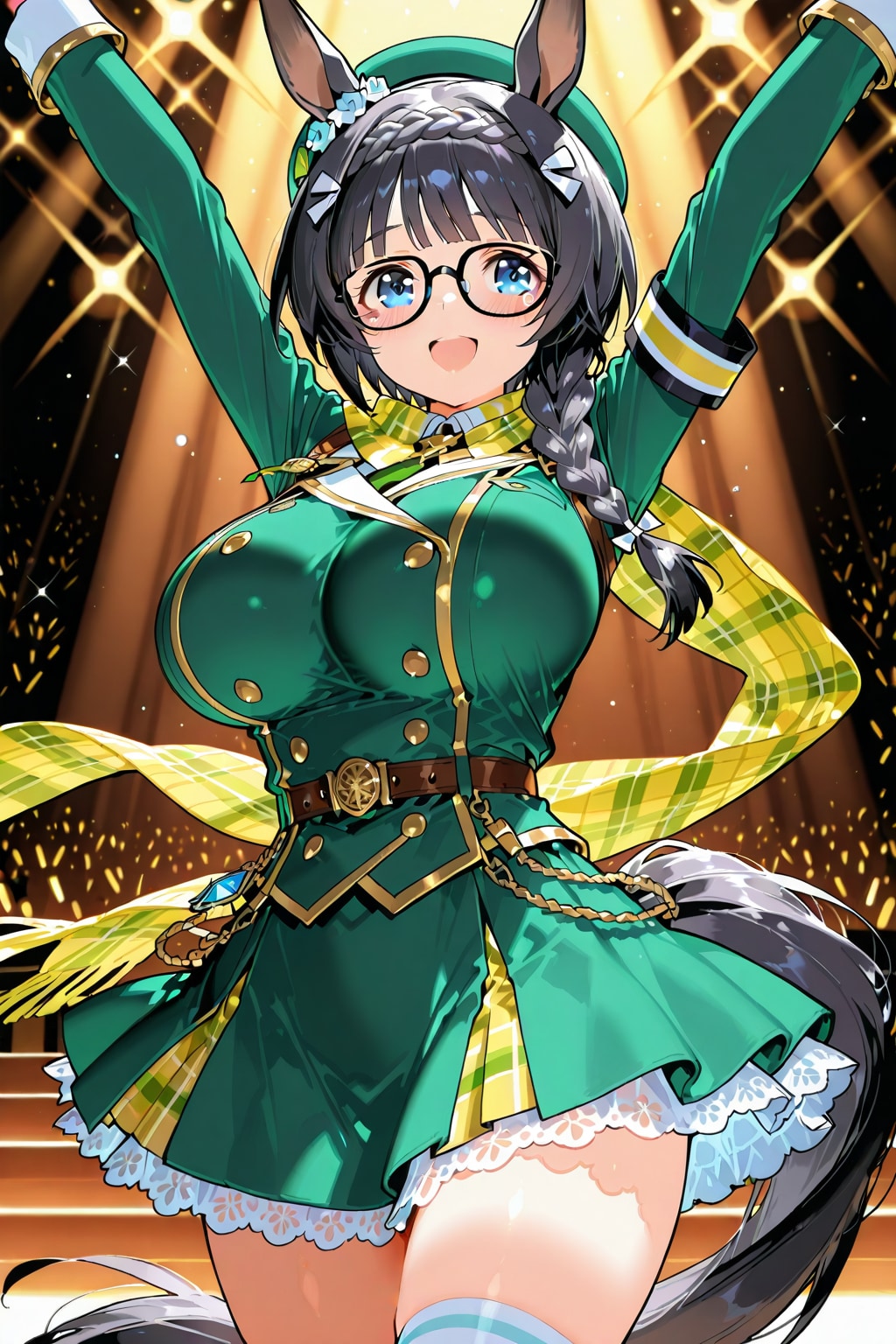 記念絵・ゼンノロブロイ、チャンミで勝利！…とうちのおかんトレーナー