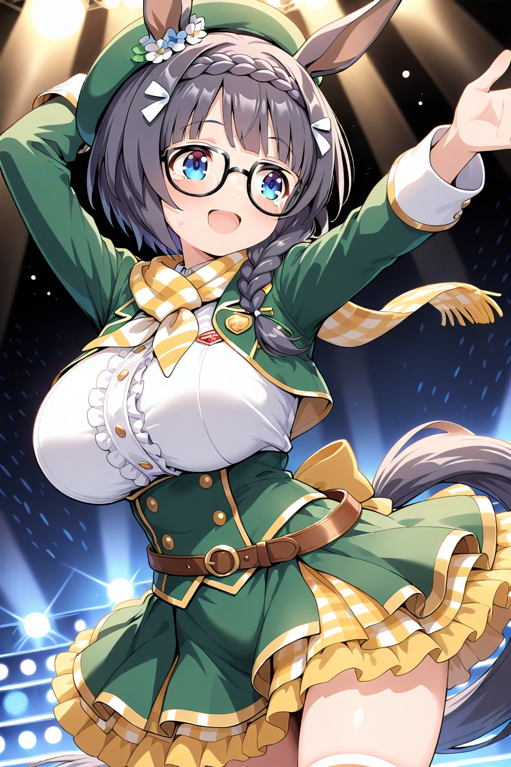 記念絵・ゼンノロブロイ、チャンミで勝利！…とうちのおかんトレーナー