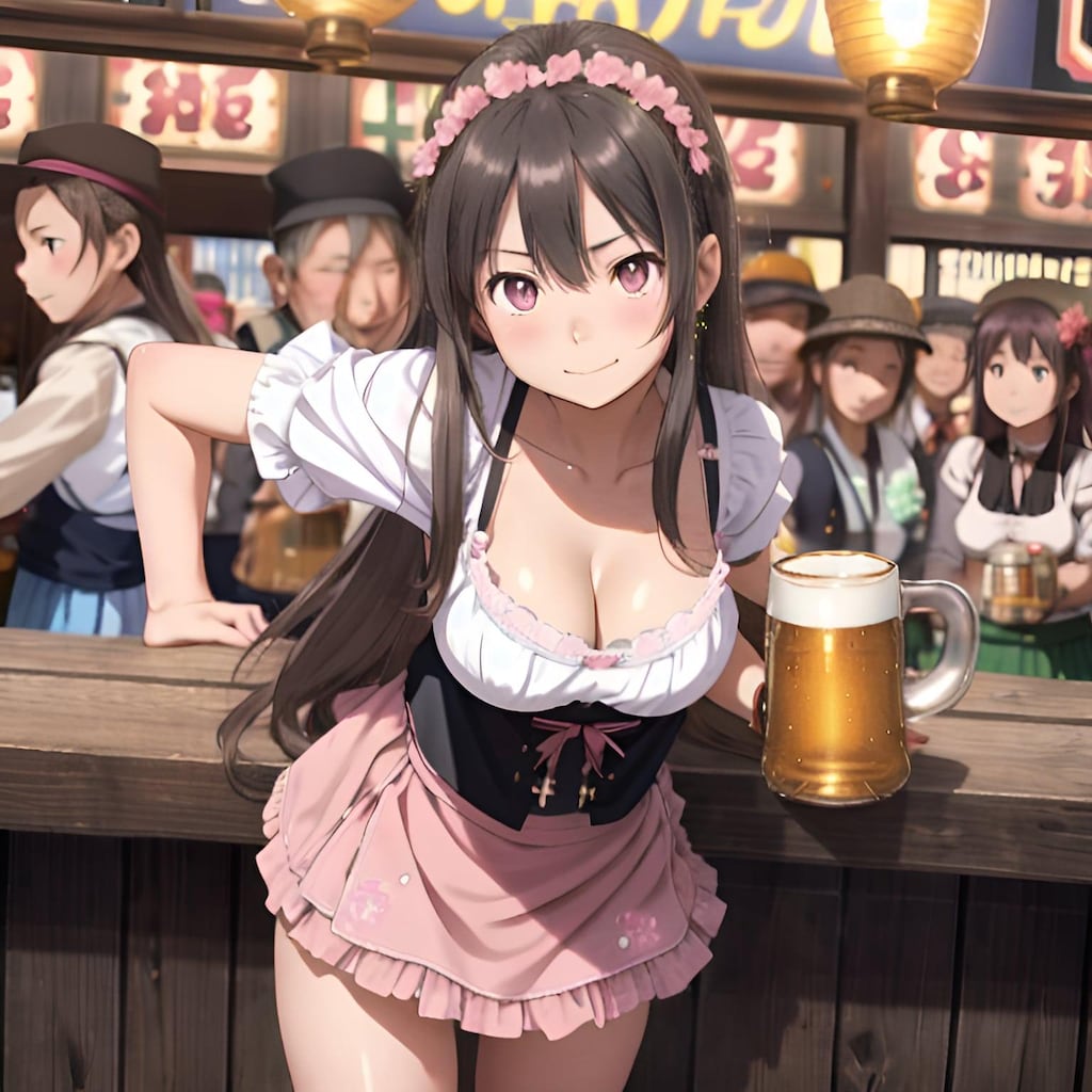 控えめではないオクトーバーフェスト・・？