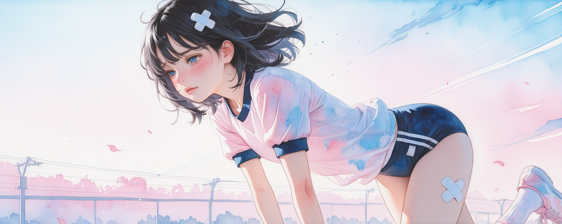 かけっこ | の人気AIイラスト・グラビア