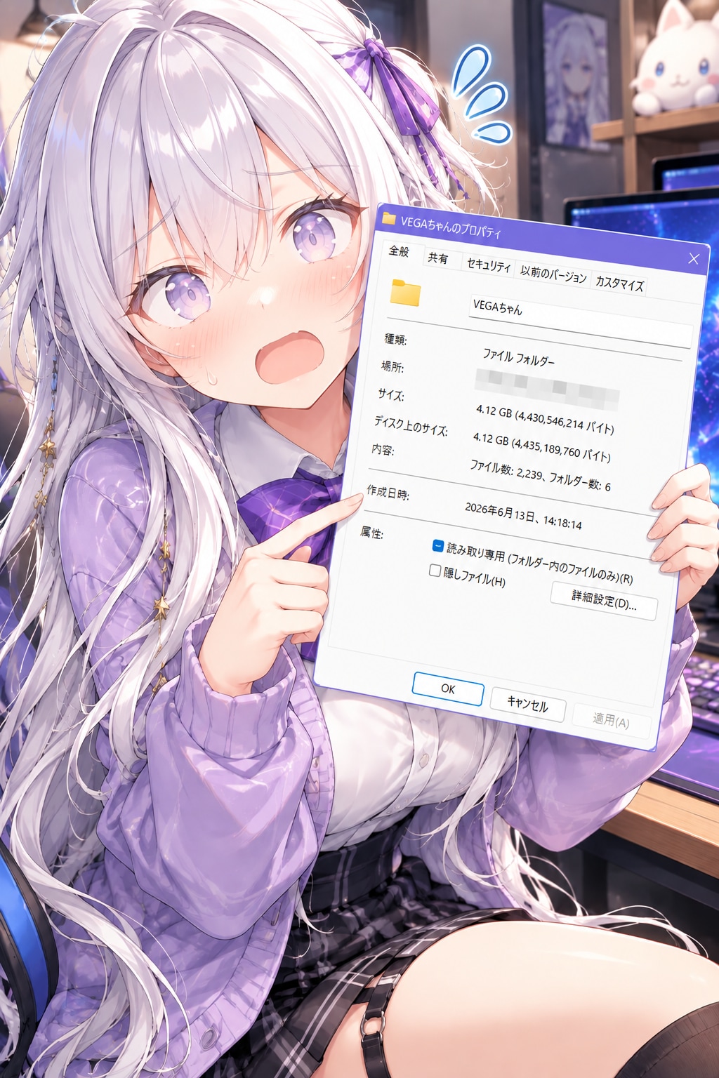 わたしとV4Bちゃん