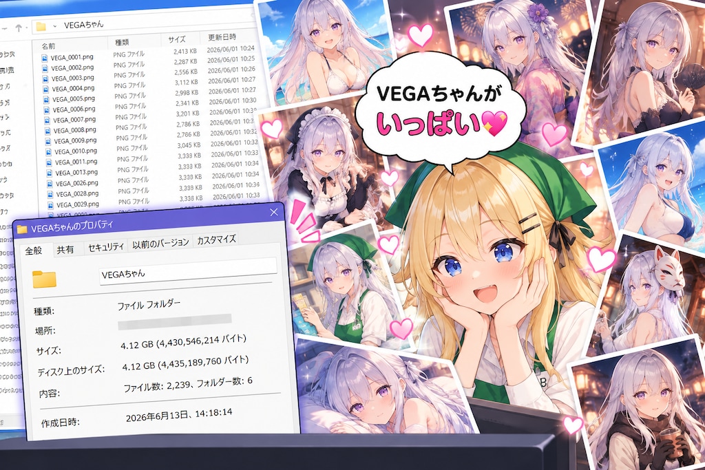 わたしとV4Bちゃん