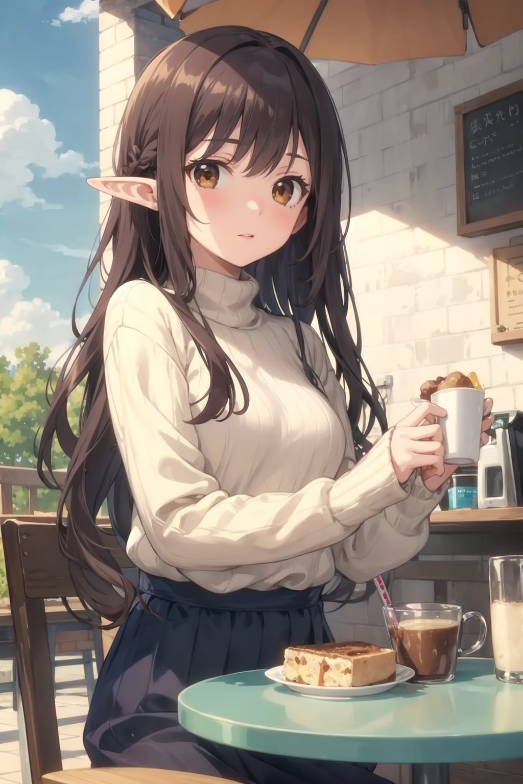 コーヒーでも飲んで暖まって☺️☕️