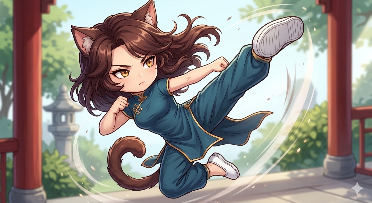 ケモミミカンフー18 | の人気AIイラスト・グラビア