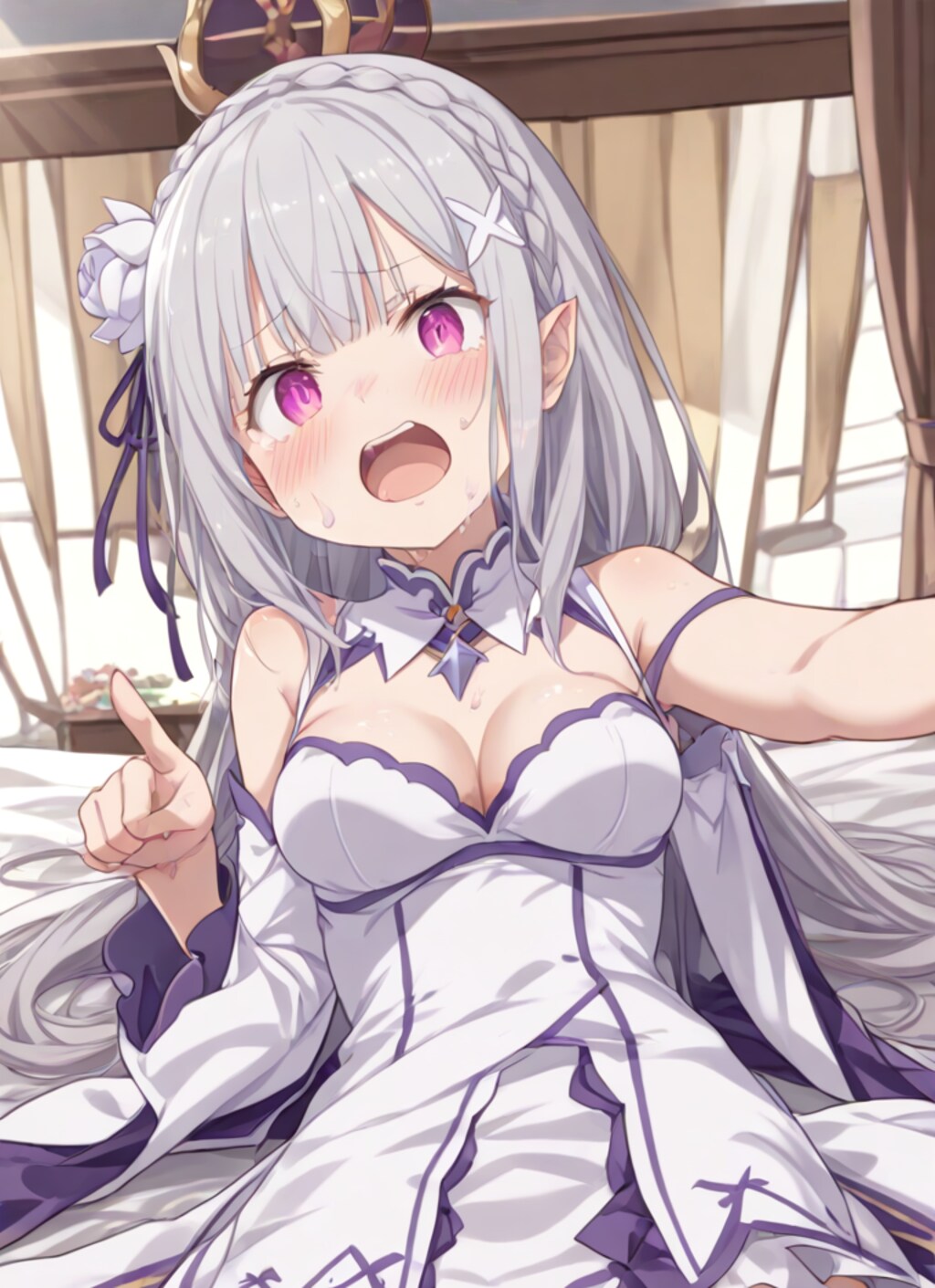 ちょっ//先っちょ入ってるやん?!