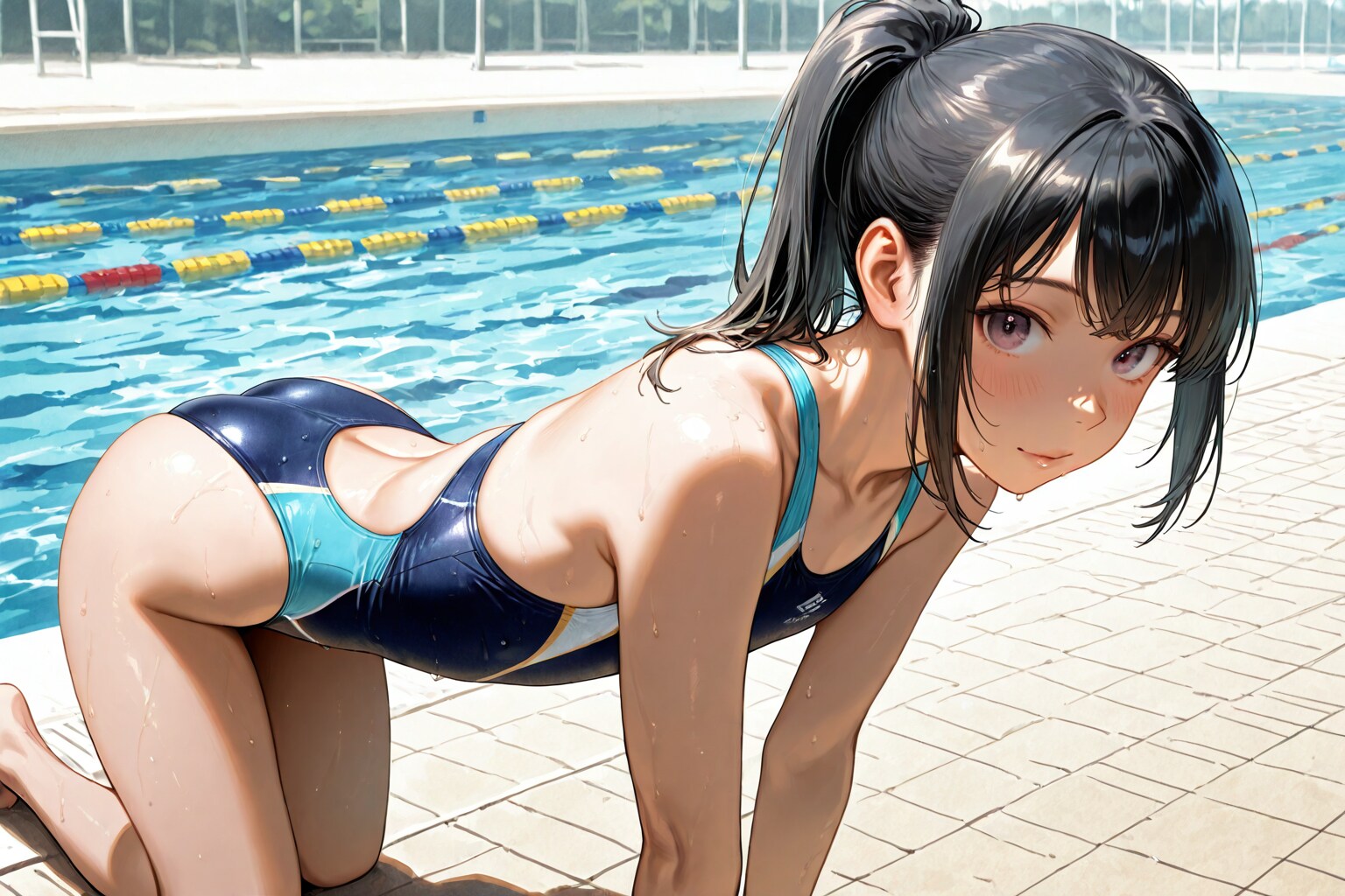 競泳女子