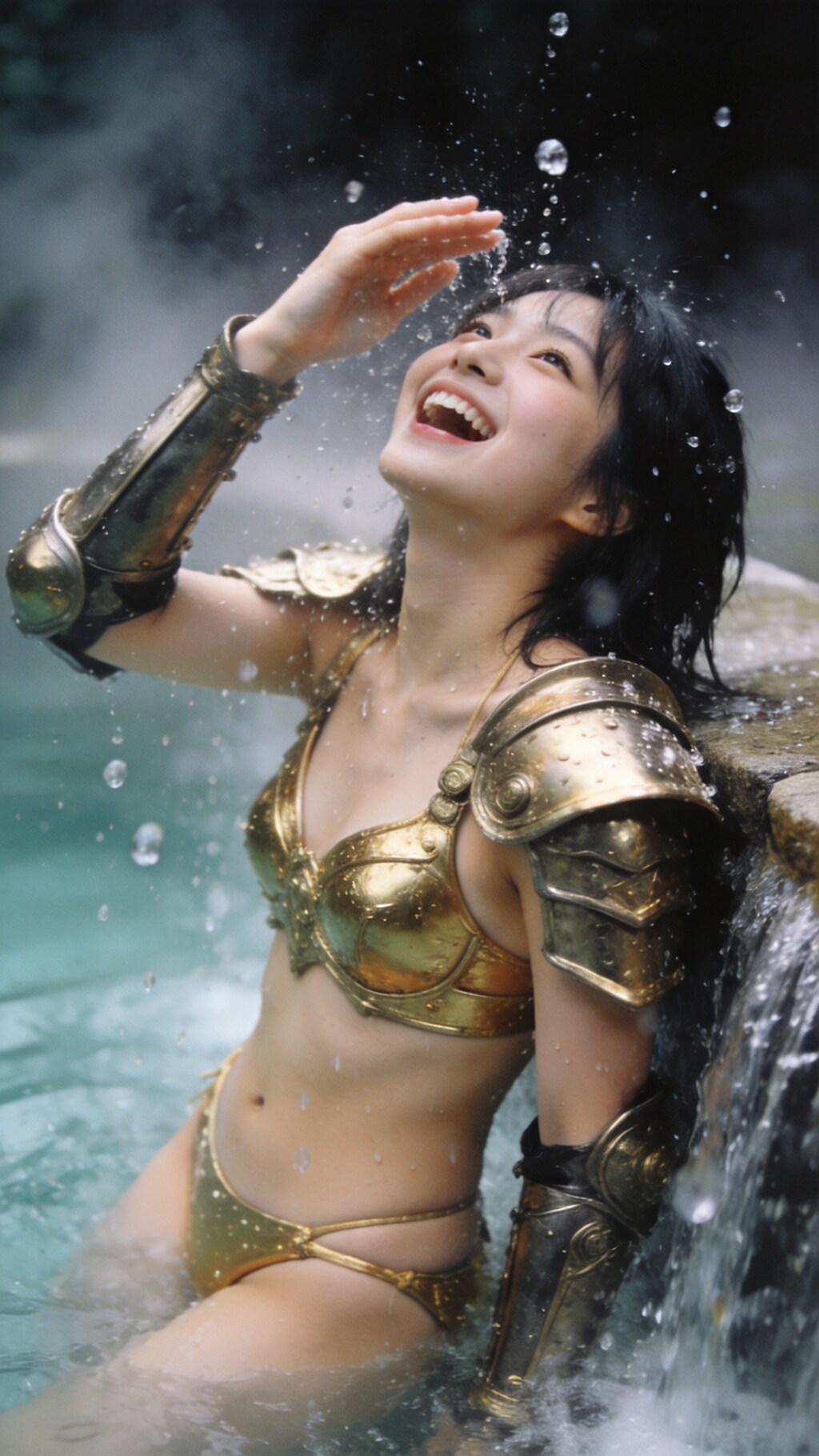 Laughter Forged in Falling Water