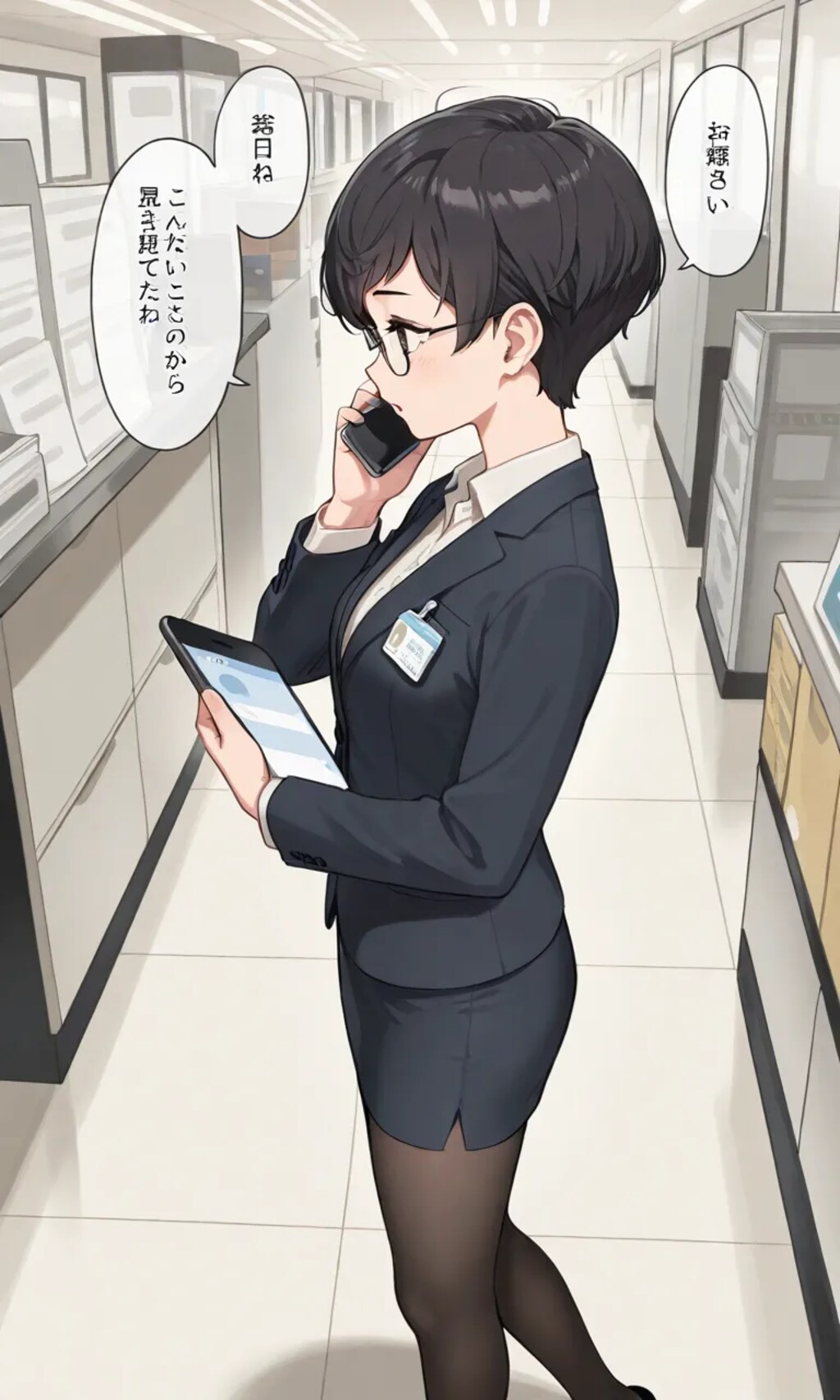 働く働く。1081～1090