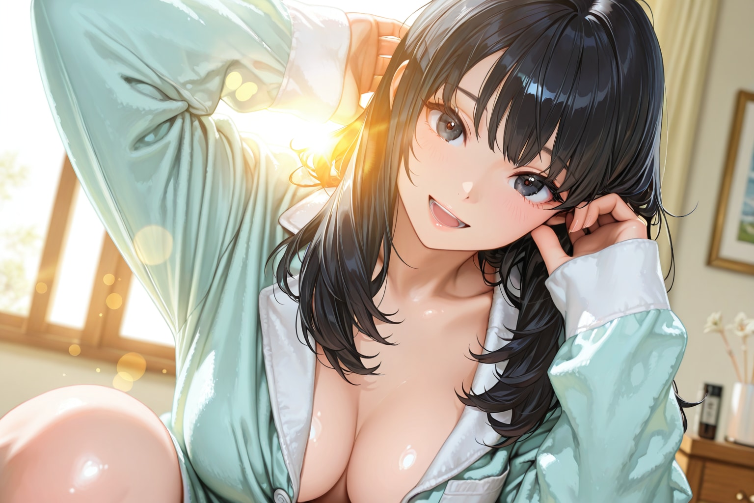 「おはよっ！」