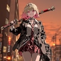 ⚔️ Crimson Sunset Executioner  「紅き夕暮れの処刑人」 2枚目