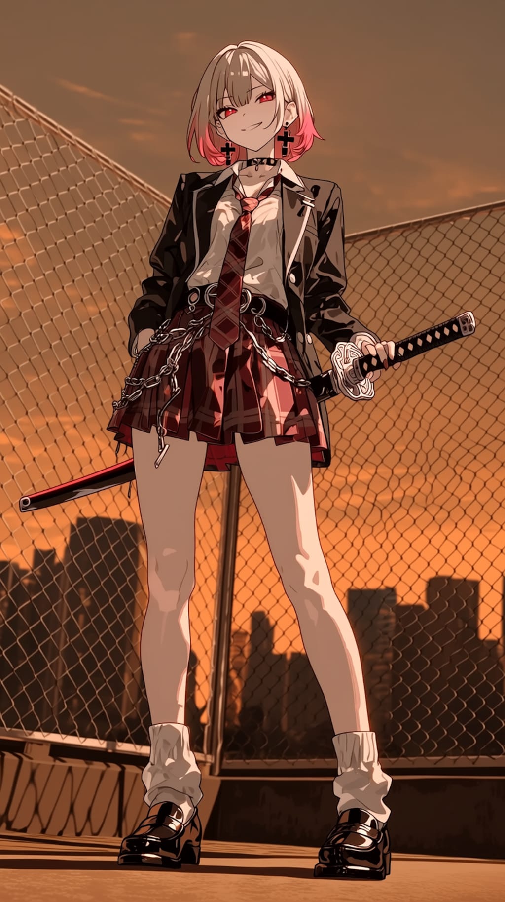 ⚔️ Crimson Sunset Executioner  「紅き夕暮れの処刑人」