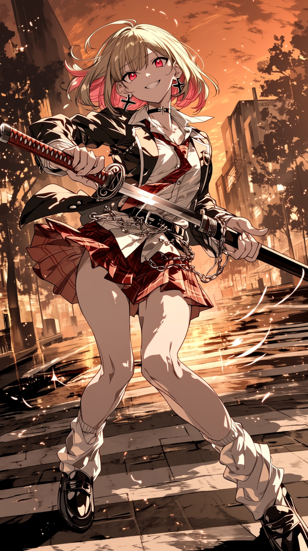 ⚔️ Crimson Sunset Executioner  「紅き夕暮れの処刑人」