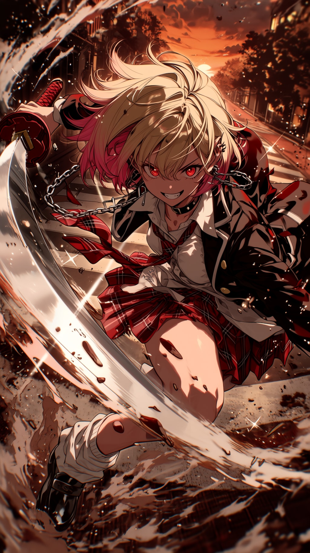 ⚔️ Crimson Sunset Executioner  「紅き夕暮れの処刑人」