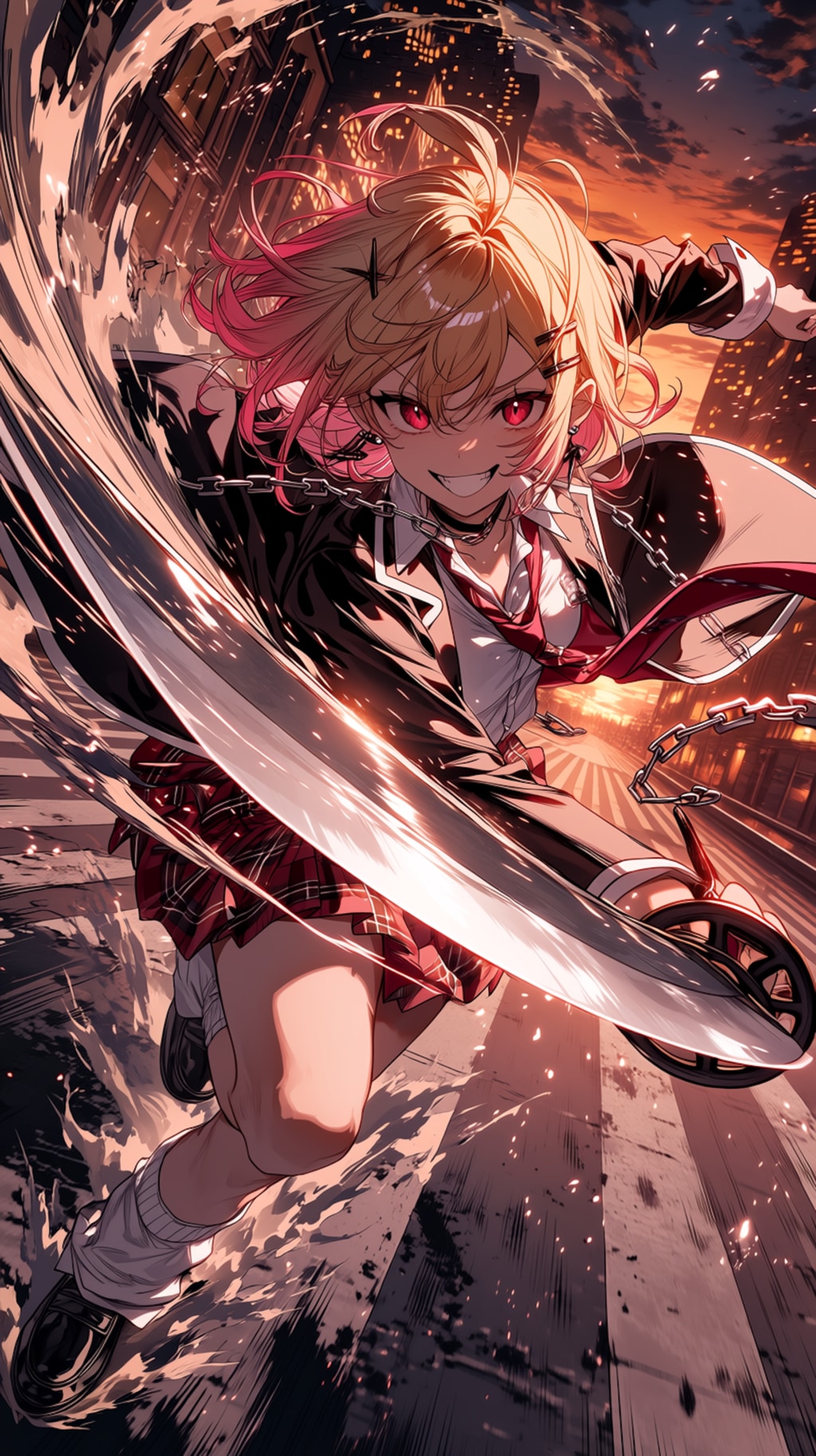 ⚔️ Crimson Sunset Executioner  「紅き夕暮れの処刑人」