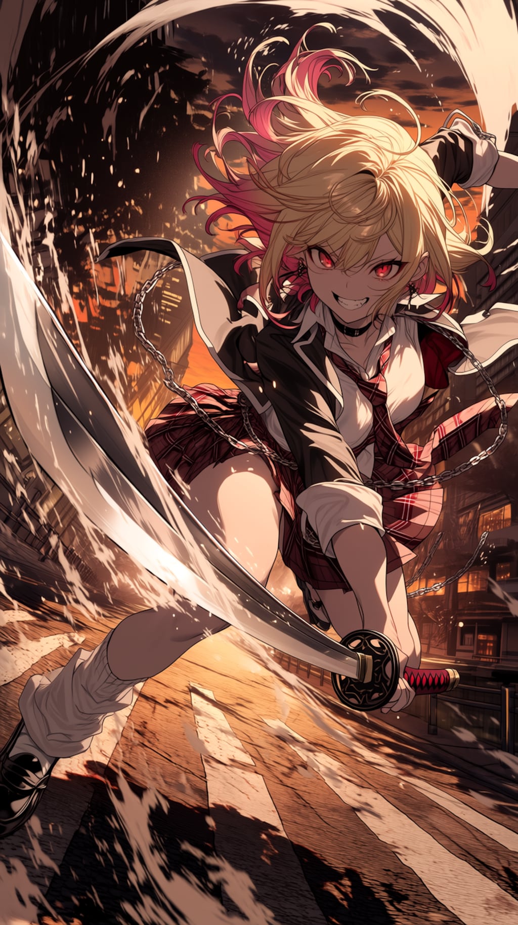 ⚔️ Crimson Sunset Executioner  「紅き夕暮れの処刑人」