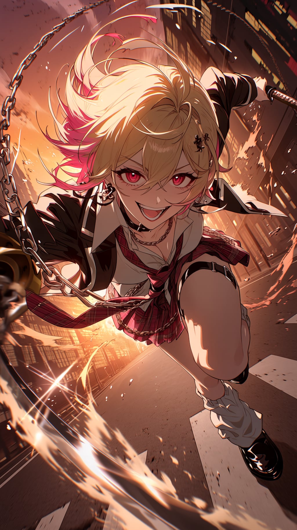 ⚔️ Crimson Sunset Executioner  「紅き夕暮れの処刑人」